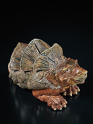 Grotesque and smiling armadillo , April 1894