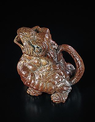 Grotesque "Bandersnatch" spoon warmer , December 1900