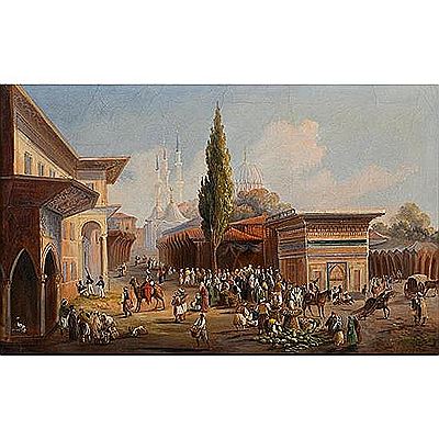 Vues d’un marché à Istanbul (pair)