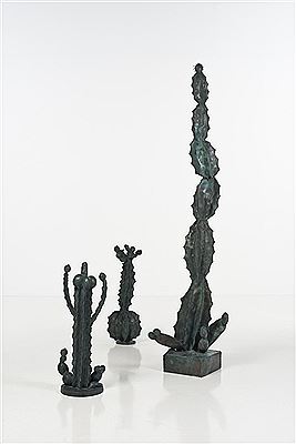 Trois cactus, Gauche