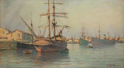 LIVORNO, PORTO CON VELIERI
