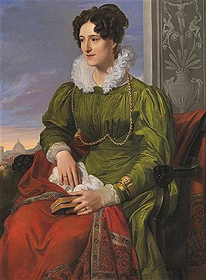 RITRATTO DI UFFICIALE DI CAVALLERIA BRITANNICA E DI SUA MOGLIE