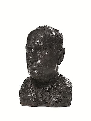 TESTA DI MUSSOLINI by Giuseppe Graziosi - Auction record, sale price, and art valuation. Compare with similar artists and explore comparable artworks.
