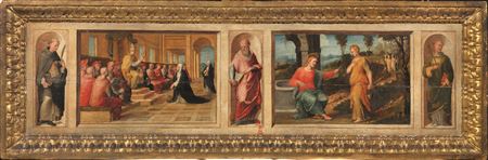 SAN PIETRO MARTIRE & SAN LORENZO (2) by Bartolomeo Neroni - Auction record, sale price, and art valuation. Compare with similar artists and explore comparable artworks.