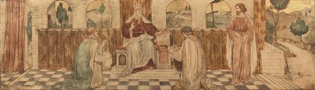 THE LOST SHEEP, THE TALENTS, THE GREAT SUPPER and THE PRODIGAL SON'S RETURN (4) by Frederick James Shields - Auction record, sale price, and art valuation. Compare with similar artists and explore comparable artworks.