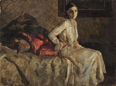 Sample artwork by Giulio Salti (1899 - 1984), known for painting - View similar artists and auction records