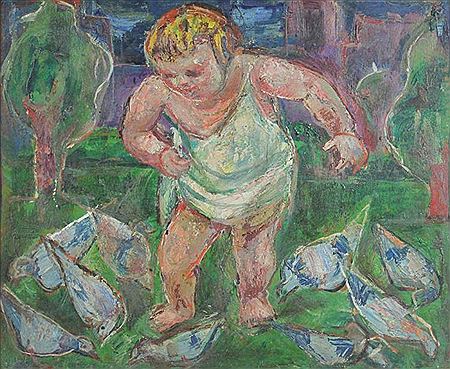 Child with Birds