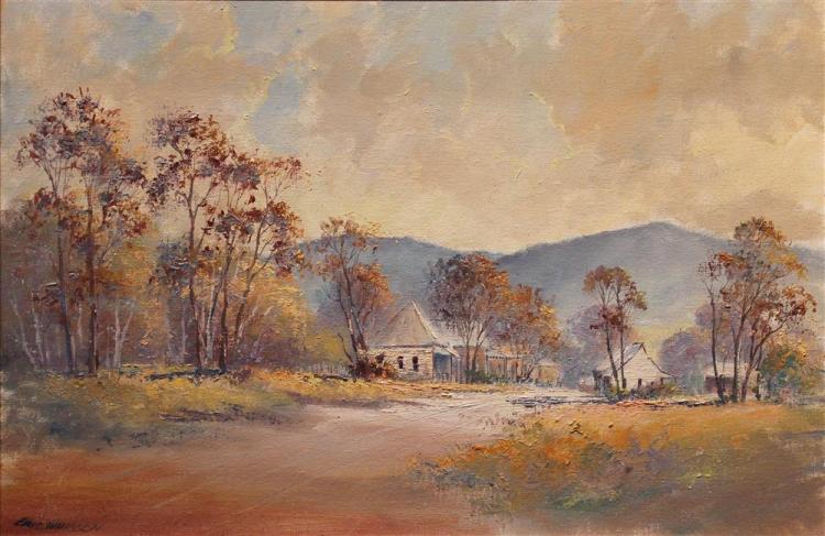 LANDSCAPE with Palm Trees