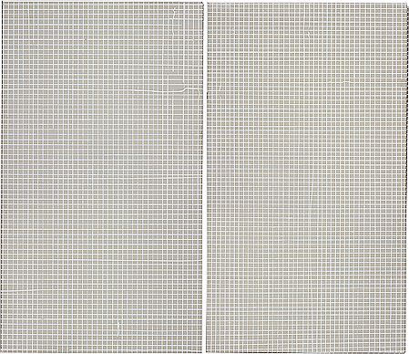 White Lines (Diptych), 2014