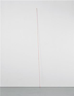 Untitled (Rust Brown Diagonal), 1976