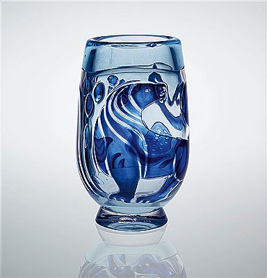 Early 'Ariel' vase, model no. 128, 1939