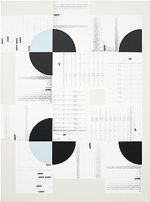 Sample artwork by Michael Riedel (Born 1972), known for painting - View similar artists and auction records