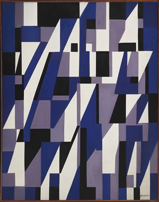 Sample artwork by Helen Gerardia (1903 - 1988), known for hard-edge abstract painting, graphics - View similar artists and auction records