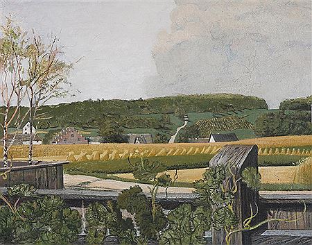 "Sommerluft auf der Breite Schaffhausen", 1940