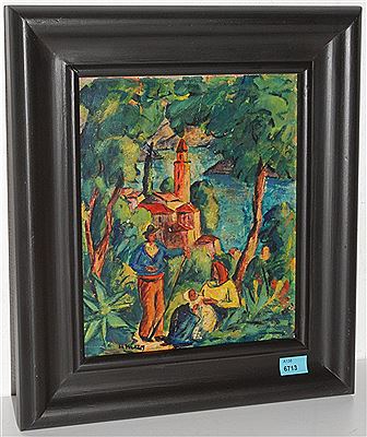 "Ronco I", um 1922 by Heinrich Herzig - Auction record, sale price, and art valuation. Compare with similar artists and explore comparable artworks.