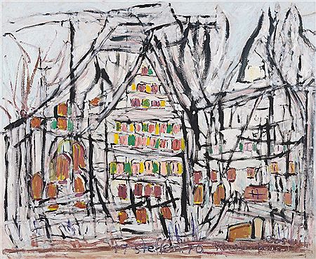 "Künsterhaus - i Boswil", 1970