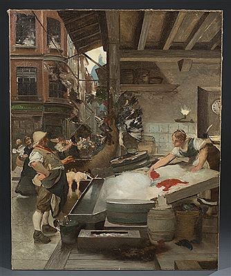 Butcher scene