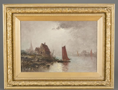 Sample artwork by Albert Nolet (19th century), known for painting - View similar artists and auction records
