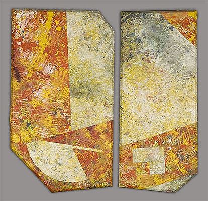 "Open Cylinder", 1979 (diptych)