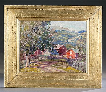 Landscape with Barn