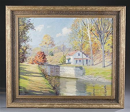 Landscape with the C&O canal