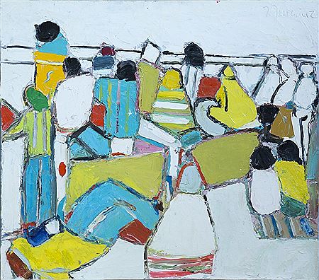 Untitled figural scene