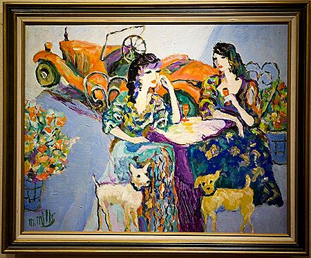 Sample artwork by Marge Mills (1932 - 1996), known for painting - View similar artists and auction records