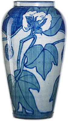 Fine early vase with cotton blossoms by Marie Le Blanc - Auction record, sale price, and art valuation. Compare with similar artists and explore comparable artworks.