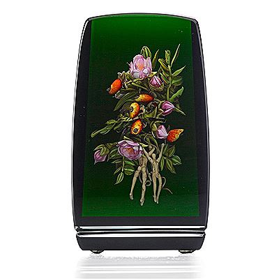 Botanical paperweight