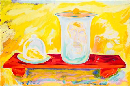Sample artwork by Johannes Deutsch (Born 1960), known for painting - View similar artists and auction records