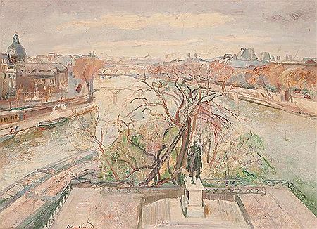 Paris, la Seine à l’Ile de la Cité