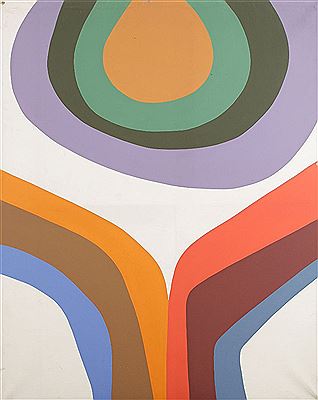Composition, vers 1968 by Eduardo Jonquieres - Auction record, sale price, and art valuation. Compare with similar artists and explore comparable artworks.