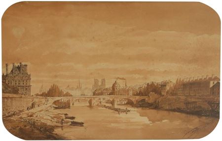 Paris, le Pont du Carrousel