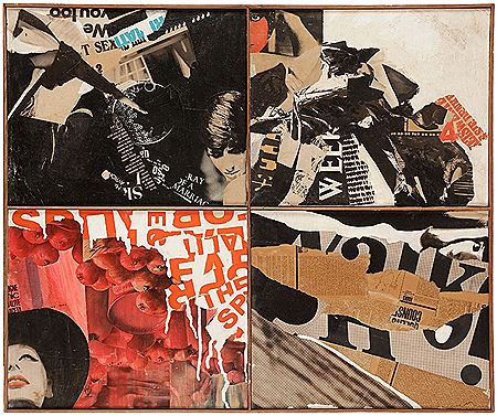 Composition, 1965-1966 (Quadriptych)