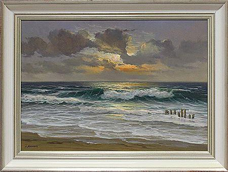 Brandung vor Sylt by Karl Heinz Schrader - Auction record, sale price, and art valuation. Compare with similar artists and explore comparable artworks.