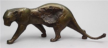 Schreitender Panther