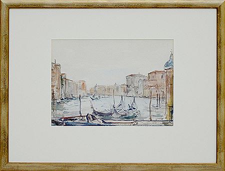 The Rialto, Venice" & "Venice(22) by Robert Purves Flint - Auction record, sale price, and art valuation. Compare with similar artists and explore comparable artworks.