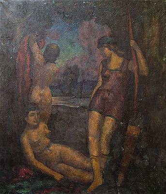 "Badende am See" by Rudolf Hause - Auction record, sale price, and art valuation. Compare with similar artists and explore comparable artworks.