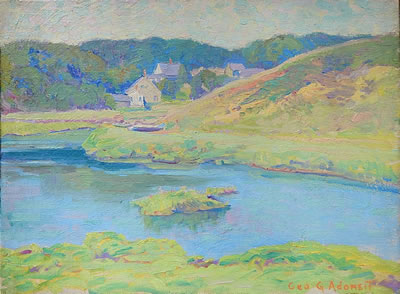 Cape Cod by George Gustav Adomeit - Auction record, sale price, and art valuation. Compare with similar artists and explore comparable artworks.