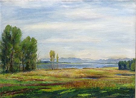 Voralpenlandschaft by Otto Scheinhammer - Auction record, sale price, and art valuation. Compare with similar artists and explore comparable artworks.