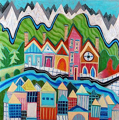 Mountain village