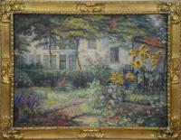 Jardin fleuri by Paula Evrard - Auction record, sale price, and art valuation. Compare with similar artists and explore comparable artworks.