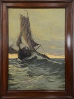 Marine by Albert Isidore de Vos - Auction record, sale price, and art valuation. Compare with similar artists and explore comparable artworks.