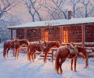 January in Wyoming