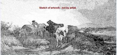 The Herd Returning Home by Peter Moran - Auction record, sale price, and art valuation. Compare with similar artists and explore comparable artworks.