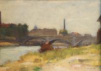 Les bords de la Seine by Leonce Pelletier - Auction record, sale price, and art valuation. Compare with similar artists and explore comparable artworks.