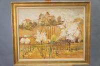 Village dans le vignoble
