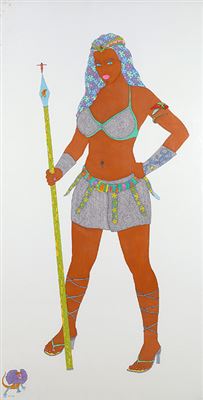Sample artwork by Delip Sharma (Born 1974), known for painting - View similar artists and auction records