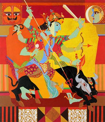 Untitled by Kalal Goud - Auction record, sale price, and art valuation. Compare with similar artists and explore comparable artworks.
