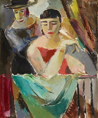 Kvinnor på balkong by Jules Victor Richard Schyl - Auction record, sale price, and art valuation. Compare with similar artists and explore comparable artworks.
